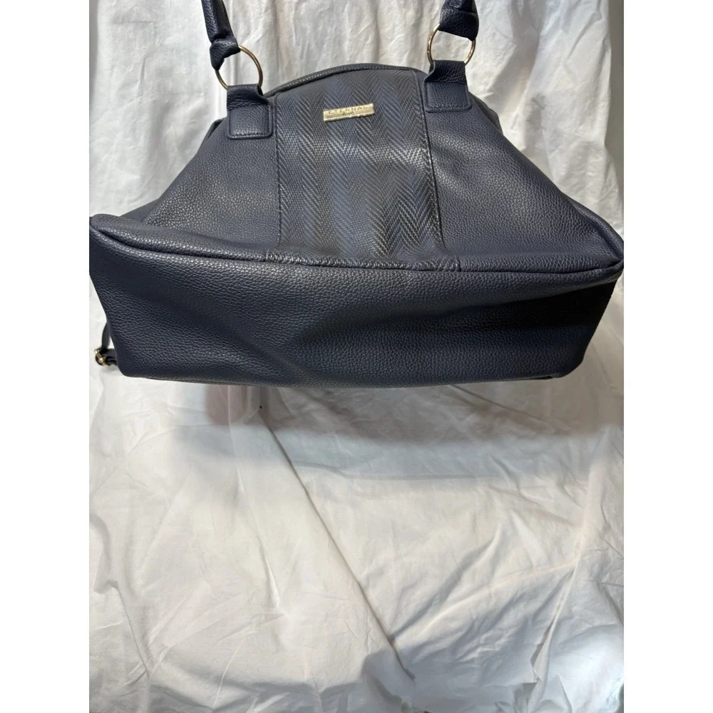 Eternal‎ Love Handbag Purse Satchel City Fashion Dark Navy Classic Secure Sleek